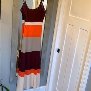Block Maxi Dress